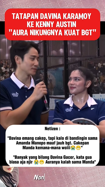 Tatapan Davina Karamoy ke Kenny Austin