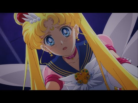 Sailor Moon Cosmos - Galaxia killed Uranus, Neptune, Pluto & Saturn [Blu-ray]