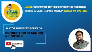 7. PPC | Forecasting | Exponential Smoothing Method | Least Square Method Numerical (Part 2)