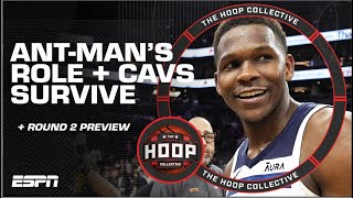 Anthony Edwards Stands Tall, Cavs Survive & Round 2 Preview | The Hoop Collective