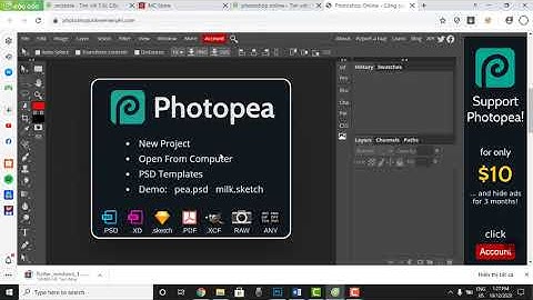 Cắt Ghép, chèn logo vào ảnh bằng photoshop online cực đơn giản và dễ sử dụng