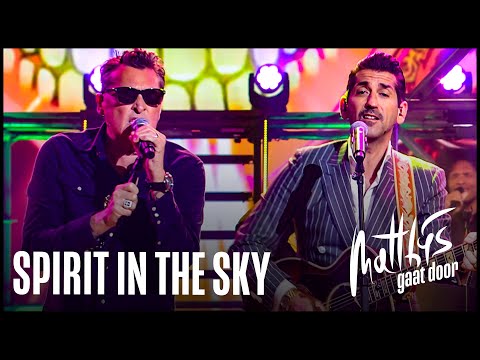 Barry Hay, JB Meijers & Danny Vera ? Spirit in the Sky | Matthijs Gaat Door