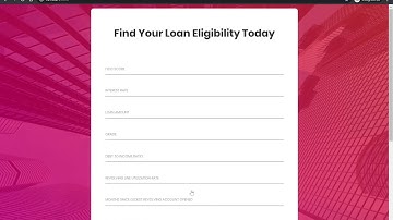 Project 1 Loan Eligibility Prediction Web-App