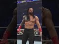 Roman Reigns vs Cm Punk WWE Game Match #shorts