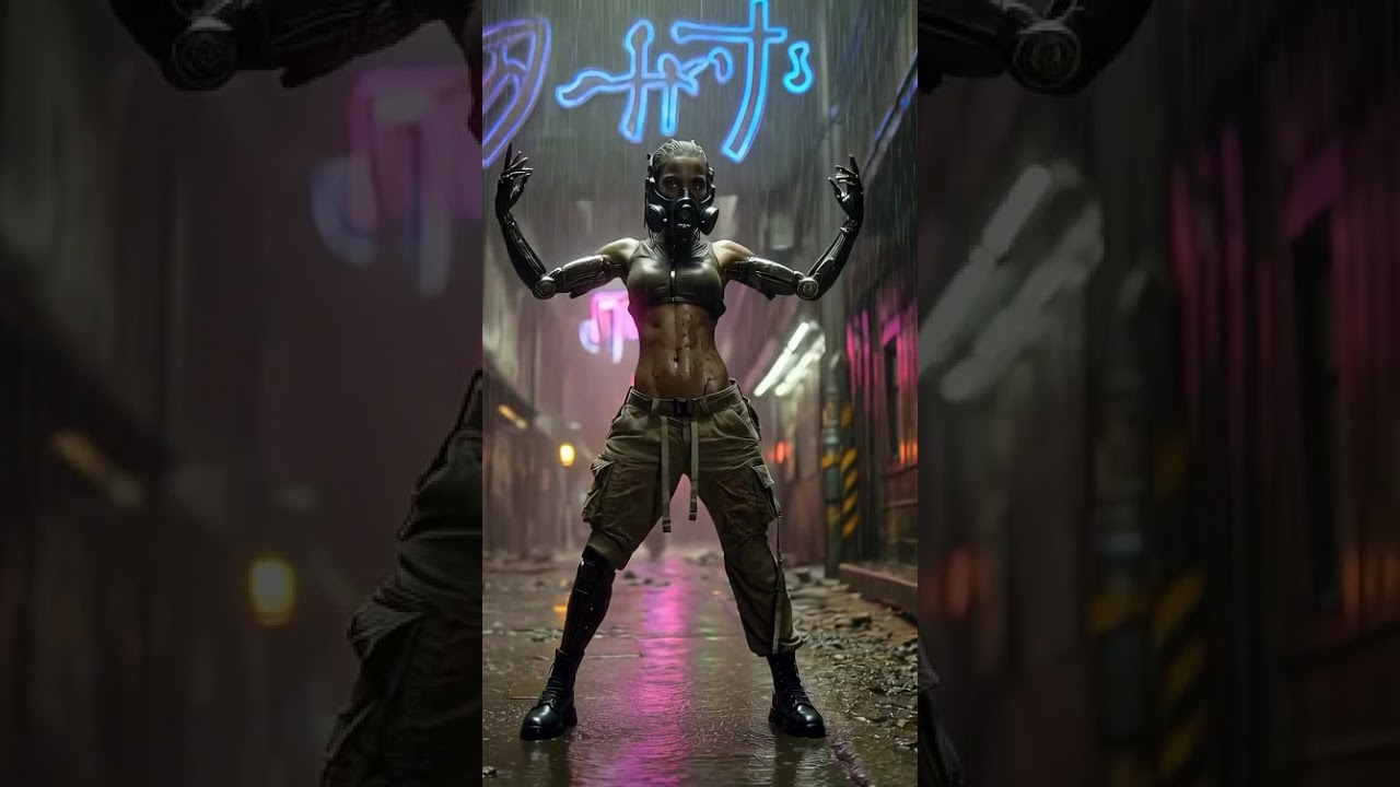 Louise the Tease 🎶 by Pastor Fussycat #trap #glitchhop #cyberpunk #Shorts