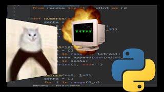 Como fazer um GERADOR DE SENHAS com PYTHON