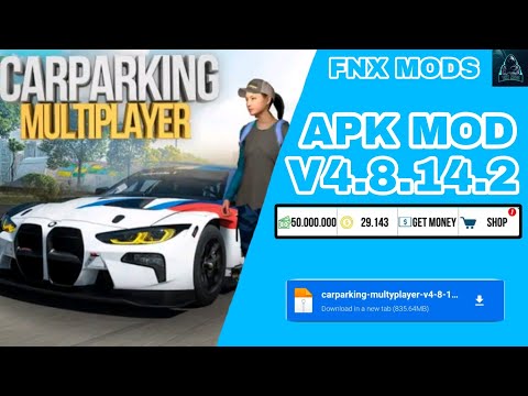 CAR PARKING MULTIPLAYER APK MOD DINHEIRO INFINITO VERSÃO 4.8.14.8  ATUALIZADO 2023 