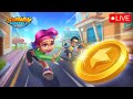 Subway Princess Runner LIVE - Fastest Run Ever! 🚀 Will I Beat My Record?"