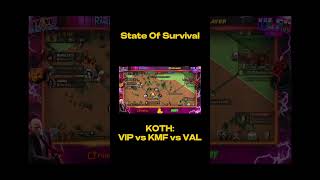 State Of Survival - Val Vs Vip Vs Kmf
