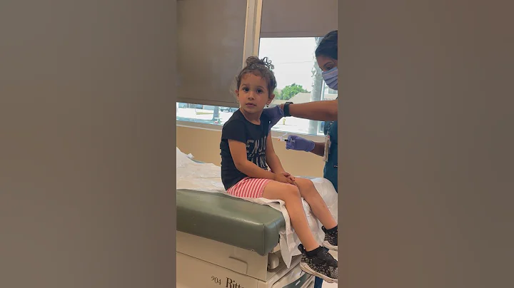 My 3 year old Gets her Shots and doesn’t Cry #shorts #kids #shots #adorable #girl #doctor