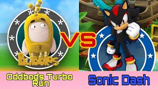 Bubbles vs Shadow | Oddbods Turbo Run vs Sonic Dash | Gameplay | Games Walkthrough screenshot 5