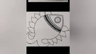 step madhubani painting