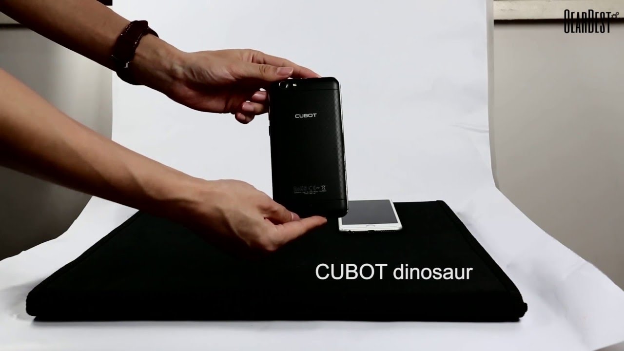 CUBOT Dinosaur 4G Phablet: Anti-Slippery Test vs. iPhone 6 - Gearbest.com
