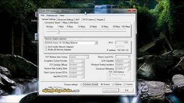 TCP Optimizer (Optimizar la conexión a internet)