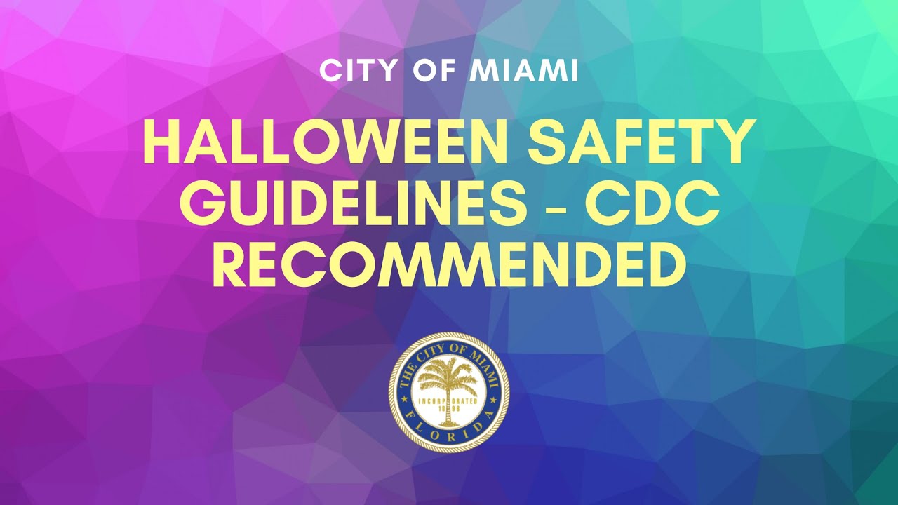 Halloween Safety Guidelines - CDC Recommended