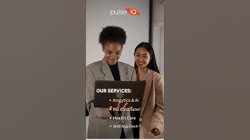 Pulse iQ - Your growth partner in Analytics & AI!   #job #pulseiq #roi #digitalintelligence  #ai