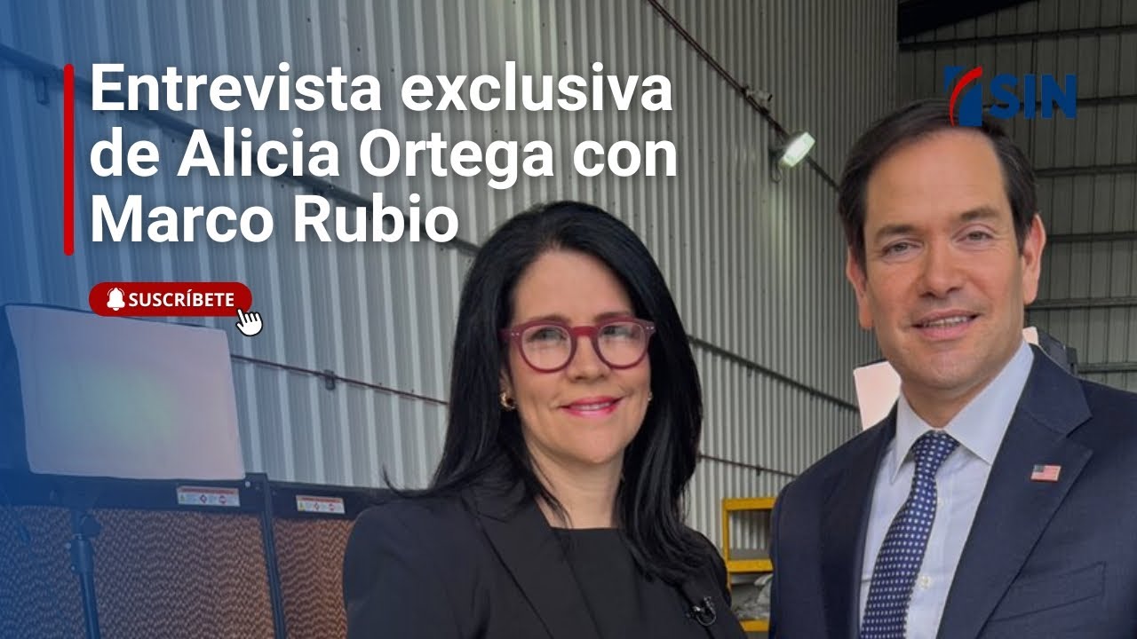 Entrevista exclusiva de Alicia Ortega con Marco Rubio