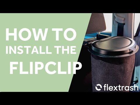 How to install the Flextrash Flipclip 