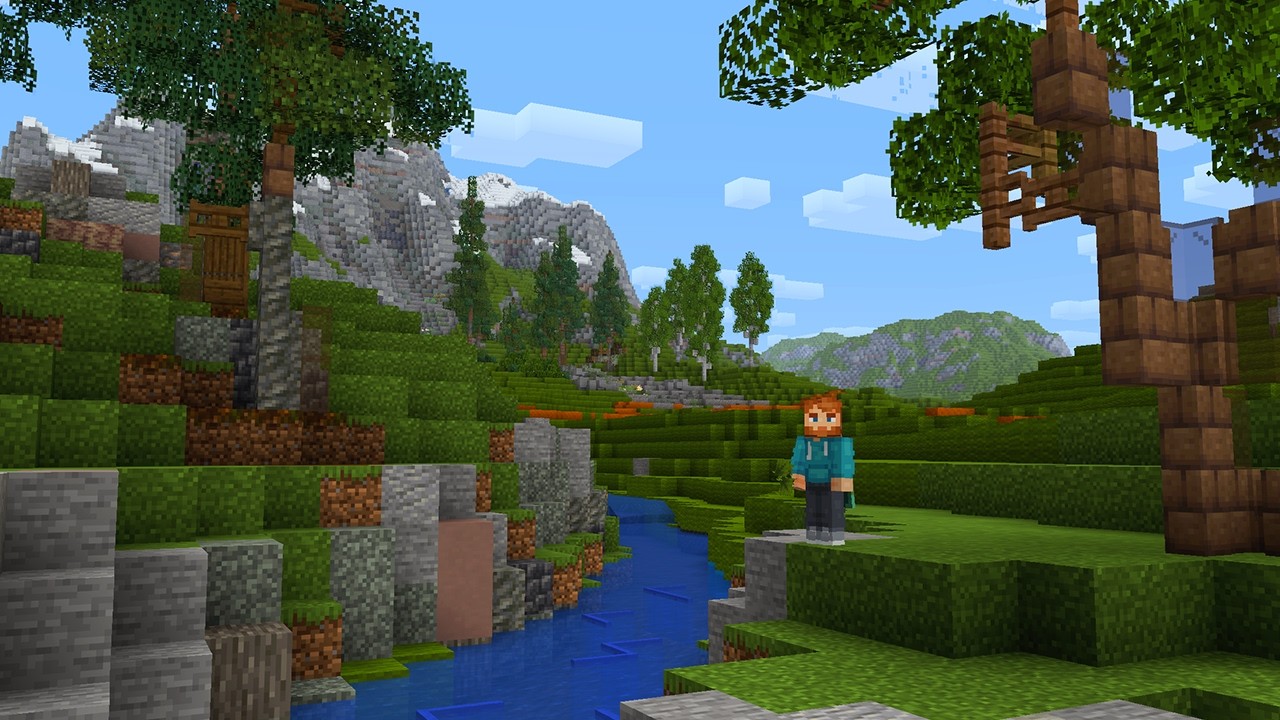 How I Built Custom Trees for my Minecraft World - YouTube