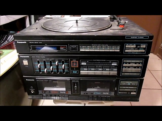 Panasonic Compact Stereo SG-D35 (c.1985) - YouTube