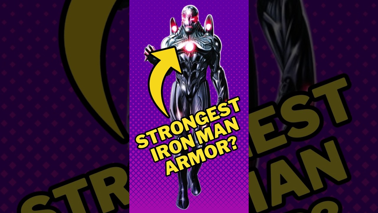 The Strongest Iron man Armors in comics. 