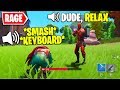I Pretended to RAGE and BREAK My Computer in Fortnite