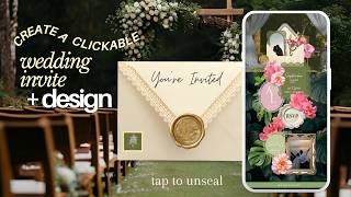 People are making money with this Wedding Invitation made in Canva