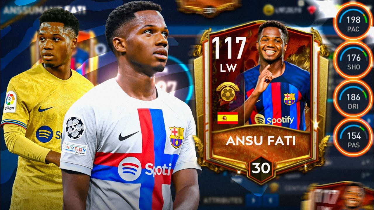 BEST DRIBBLER! ANSU FATI MAX RATED H2H GAMEPLAY AND REVIEW