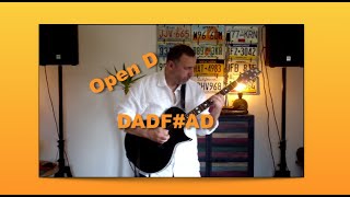 Open D : DADF#AD alternate guitar tuning by SamLeo