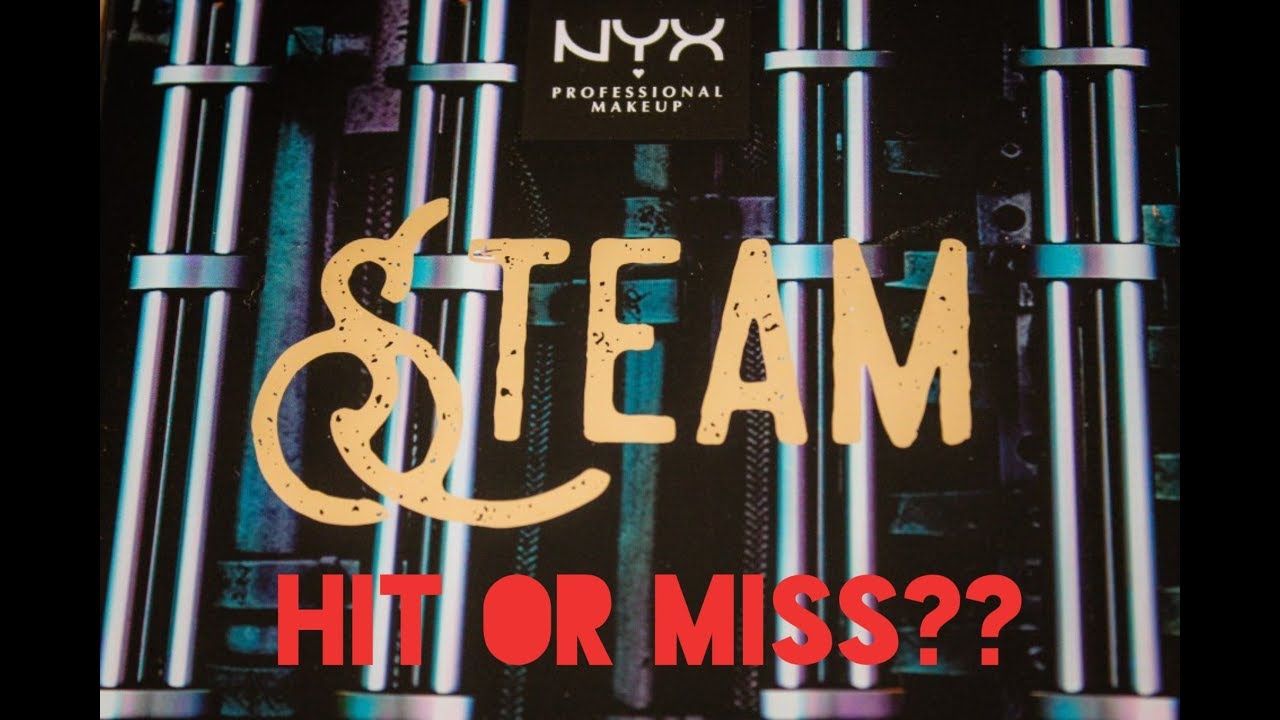 NYX Machinist Steam Palette: HIT or MISS?