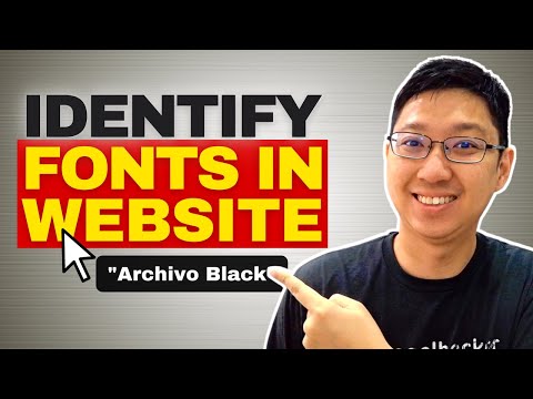 How To Identify Fonts Used In A Website
