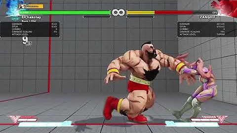 SFV R.Mika One Mix-Up Stun On Alex And Zangief