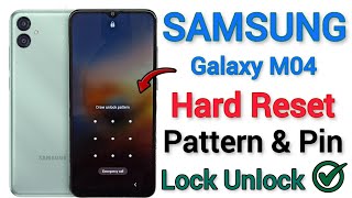 Samsung Galaxy M04 | Hard Reset | Pattern Unlock | Password Unlock | Factory Reset | Recovery Mode.