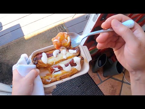 Baked ripe plantains with guava paste and cheese, from the video