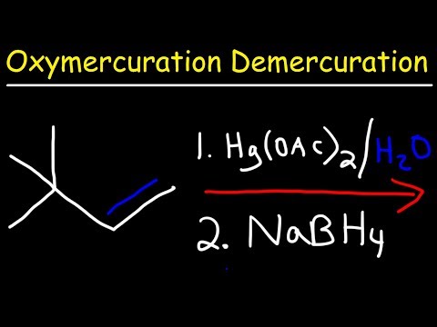 Oxymercuration Demercuration Reaction Mechanism