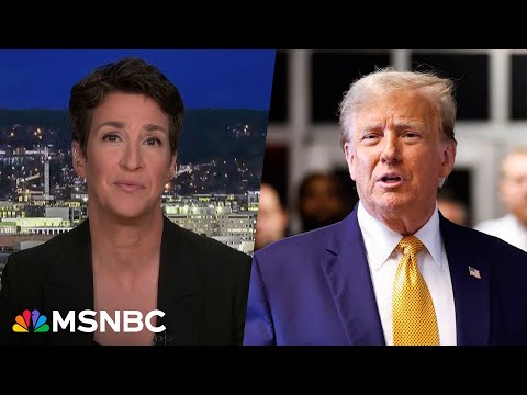 Maddow Slams 'Corrosive' Rhetoric As Spectacle Of Trump's Republican Cheering Squad Grows