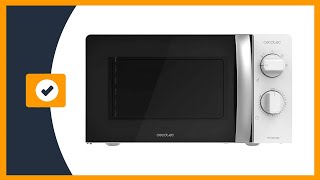 Cecotec Microondas ProClean 2010. 700W de Potencia, 20L de Capacidad, Tecnología 3DWave