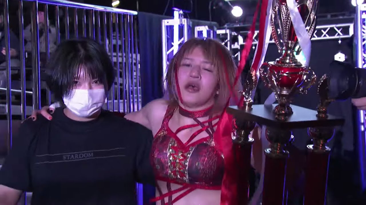 【スターダム】朱里がジュリアを下し防衛成功！朱里はDDMを脱退！”最強のボディーガード”三浦亜美とともに新ユニット結成へ！-3.26両国国技館大会-【STARDOM】