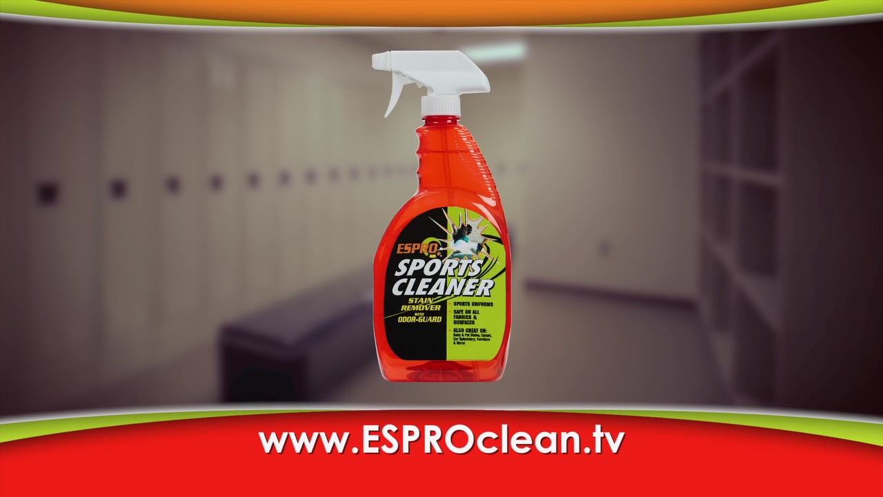 ESPRO Sports Cleaner Official Infomercial YouTube