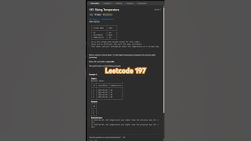 Leetcode 197 in 30 Seconds | SQL 50 Challenge #SQL #SQLChallenge #LearnSQL #SQL50 #SelfJoin