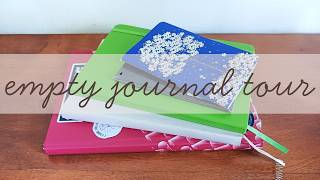 empty journal collection tour (2026)
