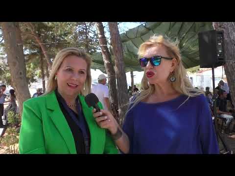 Η Δήμαρχος Λήμνου Ελεωνόρα Γεωργά  στην Ψέριμο για το 1ο Παγκόσμιο Συνέδριο, για τα “Έξυπνα Νησιά&quot;