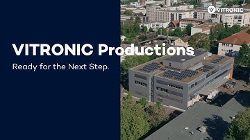 VITRONIC Productions Are Ready for the Next Step