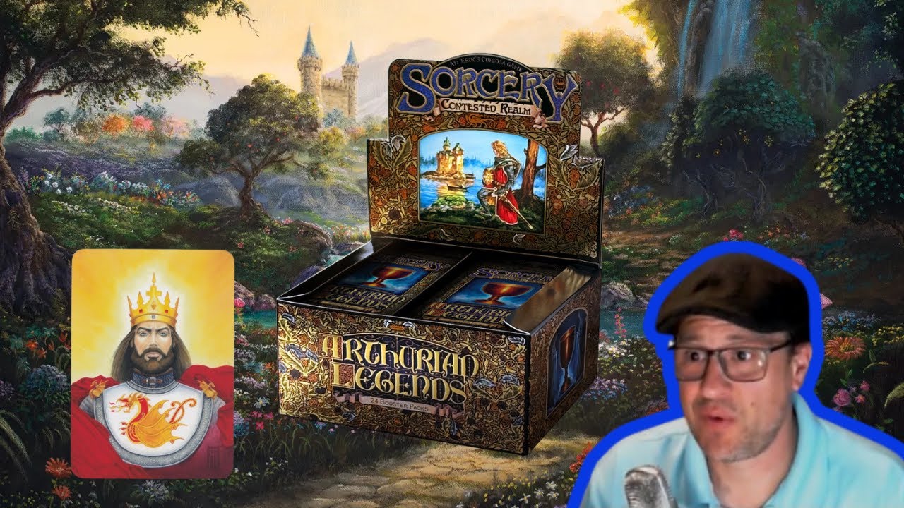 More Sorcery! Josh opens a box of Arthurian Legends, Box 2 of My