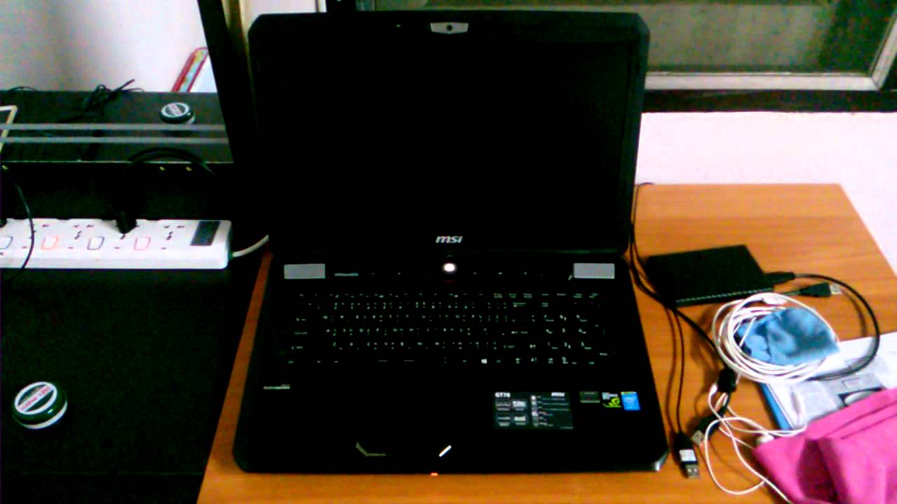 MSI GT70-2OC + Samsung 840pro 256gb Win8 boot