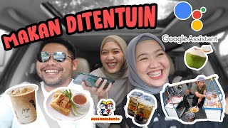 24 JAM MAKAN DITENTUIN GOOGLE ASSISTANT, DISURUH YANG ANEH-ANEH!!!