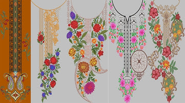 Wilcom Designs Sundar Data 50 / Zahid Hussain (Computer Embroidery Designs)