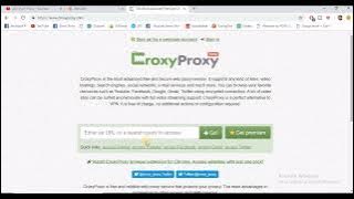 Croxy proxy for youtube and other videos. How to use croxy proxy?.....