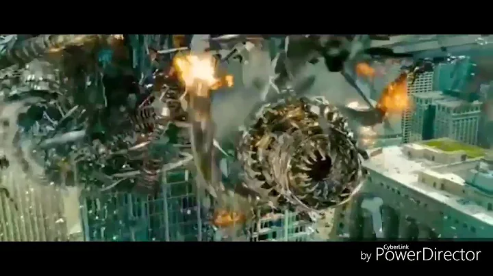 Transformers Dark of the Moon: Fight Scene: Chicago Invasion+Optimus Prime vs Shockwave [RE-SOUND]