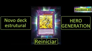 Yu Gi Oh! Duel Links NOVO DECK HERO!